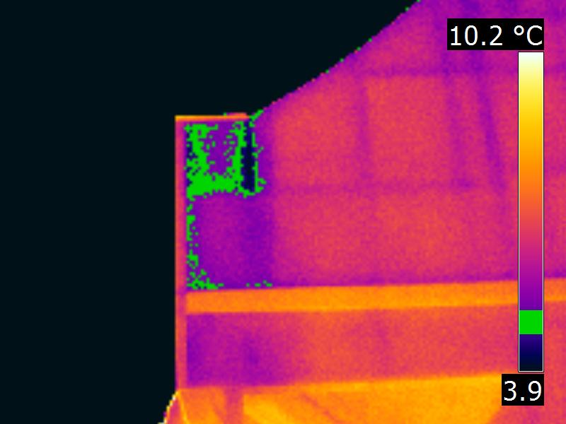 Infrared Image of Cladding Leak  (2)